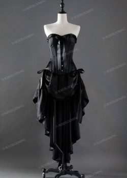 Gothic Party Dresses,Short Alternative Dresses for Gothic Party - D- RoseBlooming