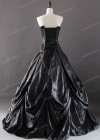 Black Gothic Long Prom Dress D1039