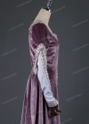 Exquisite Purple Medieval Dress D2011