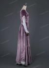 Exquisite Purple Medieval Dress D2011