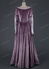 Exquisite Purple Medieval Dress D2011