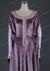 Exquisite Purple Medieval Dress D2011