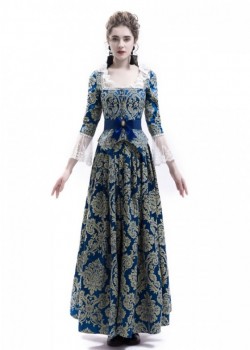 Victorian Civil War Queen Ball Gown Dress D3016