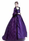 Purple Ball Gown Victorian Masquerade Dress D3017