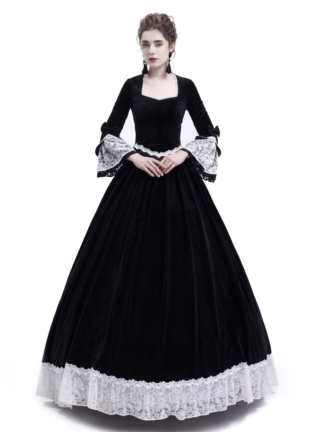 velvet victorian dress