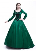 Green Ball Princess Victorian Masquerade Dress D3005