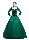 Green Ball Princess Victorian Masquerade Dress D3005