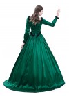 Green Ball Princess Victorian Masquerade Dress D3005