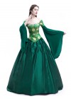 Green Fancy Theatrical Victorian Dress D3002