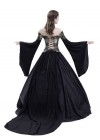 Black Fancy Theatrical Victorian Dress D3002