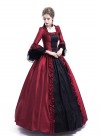 Red Ball Gown Theatrical Victorian Gown D3023