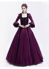 Purple Marie Antoinett Victorian Dress D3012