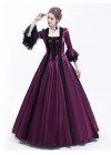 Purple Marie Antoinett Victorian Dress D3012