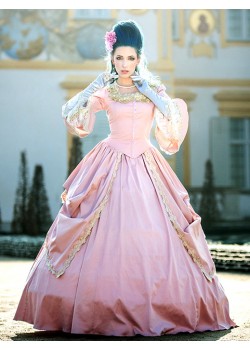 Pink Marie Antoinette Victorian Ball Dress D3015