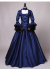 Blue Marie Antoinette Princess Victorian Dress D3013